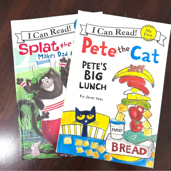 Other - Pete the Cat and Splat the Cat Children's Books